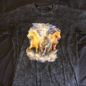 VTG Stallion Horse Shirt Large